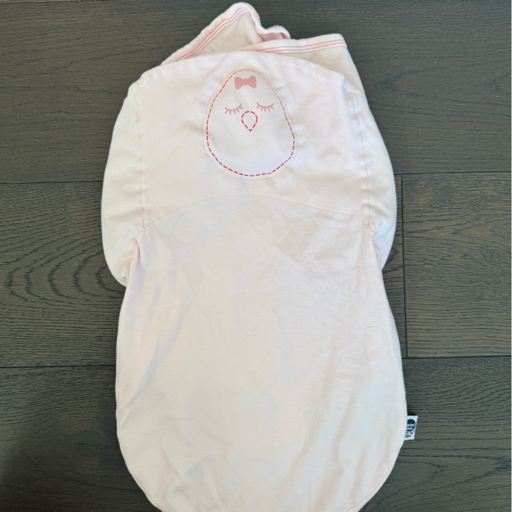 Nested Bean Light Pink Baby Swaddle